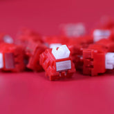YunMao Red Shaft V2S Mechanical Keyboard Switches - Silent Tactile, 4mm Travel, Custom Order