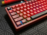 Cool Red ZAKU Mecha Warrior Keycap Set