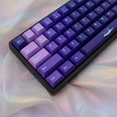 Cool Purple Aurora Borealis Theme Keycap Set - KeyArtisan