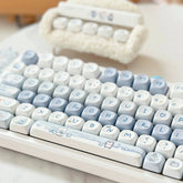 Cute Blue Ice Bear Theme Artisan Keycap Set - KeyArtisan