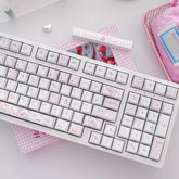 Cute Kawaii Angel Nurse Anime Keycap Set - KeyArtisan