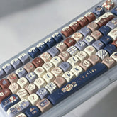 Coffee Puppy Keycaps | MOA Profile Keycap Set | PBT Material | Anime Keycaps For MX Switch | GMk Clone Artisan Keycap Set