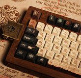 Shakespeare's Ace Concept Keycap Set, Great Literary Figures Series, Cherry Profile, PBT, Keycap Thickness 1.6 mm, 152 Keycaps