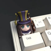 League of Legends: Chibi Version Caitlyn Keycap - KeyArtisan