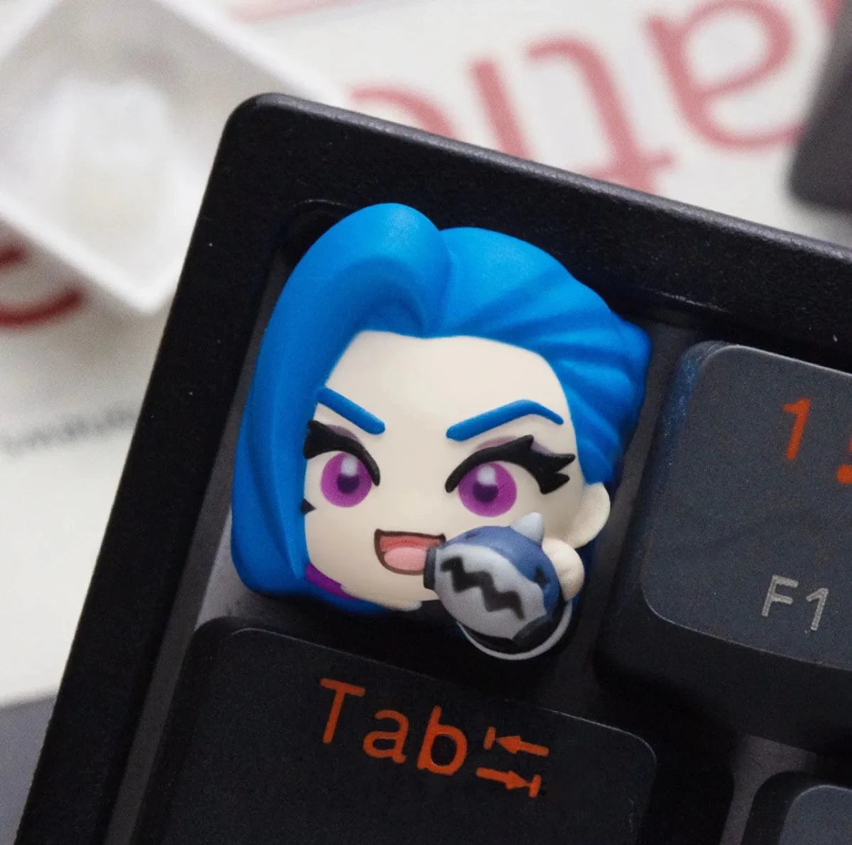 League of Legends: Chibi Version Jinx Keycap – KeyArtisan League of Legends: Chibi Version Jinx Keycap – KeyArtisan