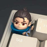 League of Legends: Chibi Version Serious Yasuo Keycap - KeyArtisan