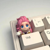 League of Legends: Chibi Version Smiling Seraphine Keycap - KeyArtisan