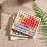 Three Layer Keycap Storage With Frosted Lid - KeyArtisan