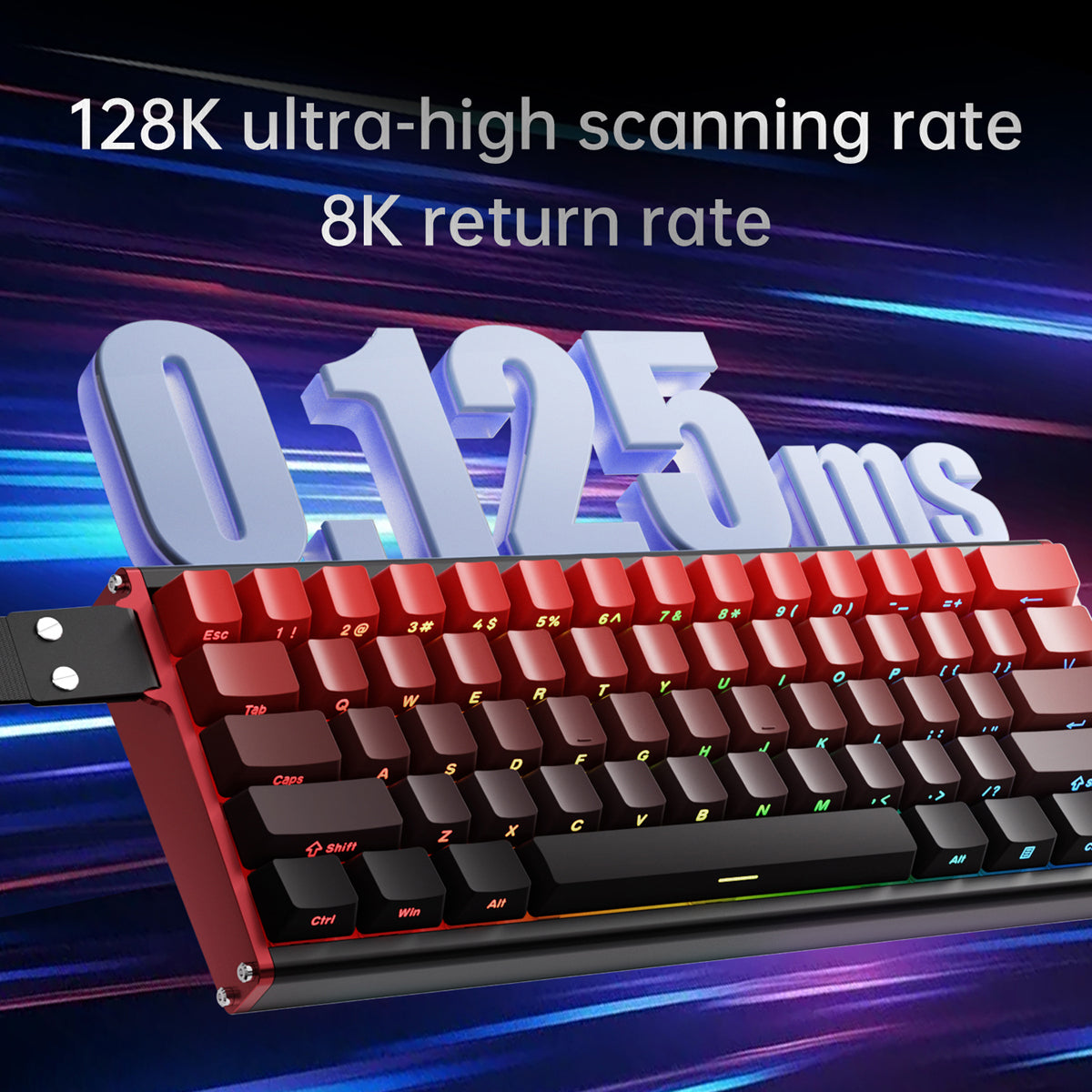 AJAZZ ALUX60 HE Series Full Aluminum Keyboard DIY