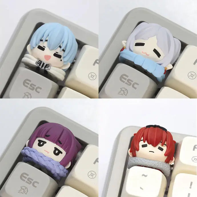 Frieren’s Party & Himmel Keycaps
