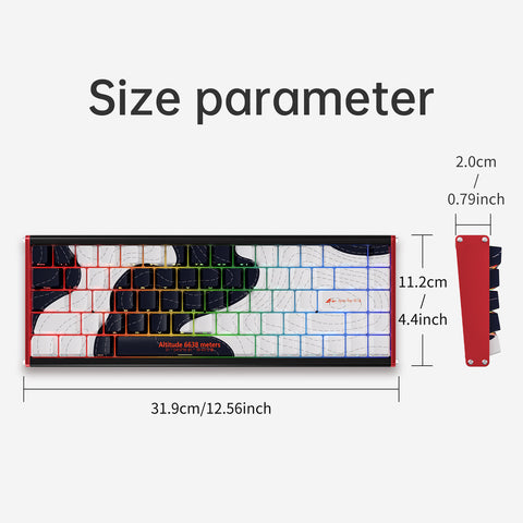 AJAZZ ALUX68 HE Series Full Aluminum Keyboard