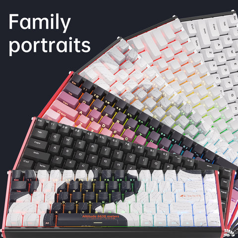 AJAZZ ALUX68 HE Series Full Aluminum Keyboard