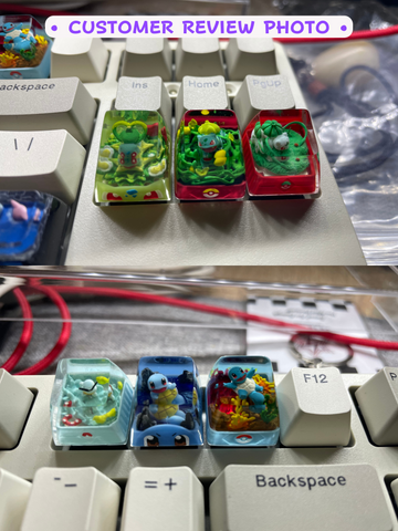 Cute Pokemon Anime Artisan Resin Keycap