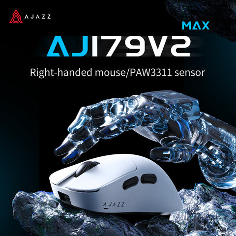 AJAZZ AJ179 V2 Series Mouse PAW3311 Sensor Gaming-grade optical sensor 12000 DPI