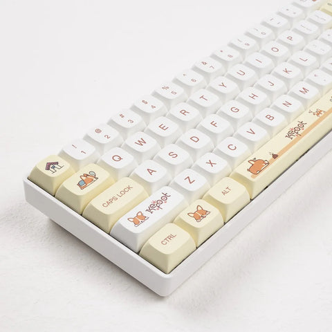 136-Key Corgi Dog XDA Keycap Set