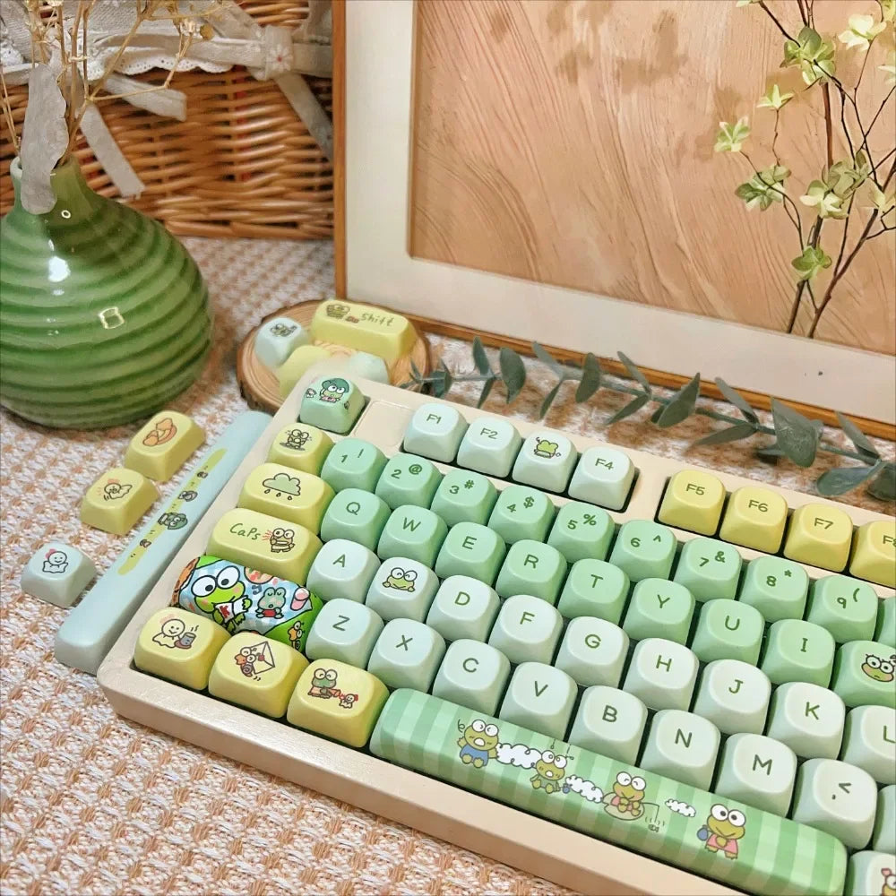 Big-Eyed Frog 137-Key MOA Profile Keycap Set