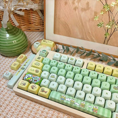 Big-Eyed Frog 137-Key MOA Profile Keycap Set