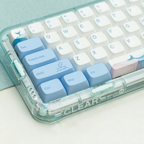 136-Key Ocean Wave Keycap Set