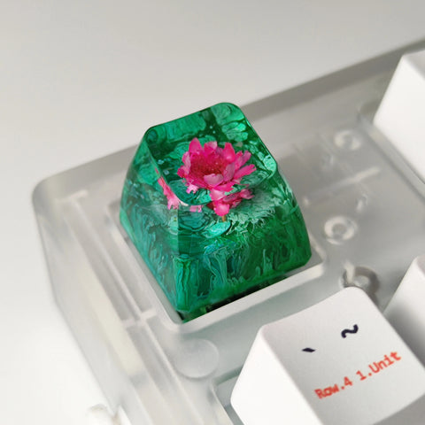 Eternal Flower Theme Artisan Resin Keycap
