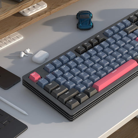 ATTACK SHARK x AJAZZ AKC087 Multi-layer CNC Aluminum Mechanical Keyboard