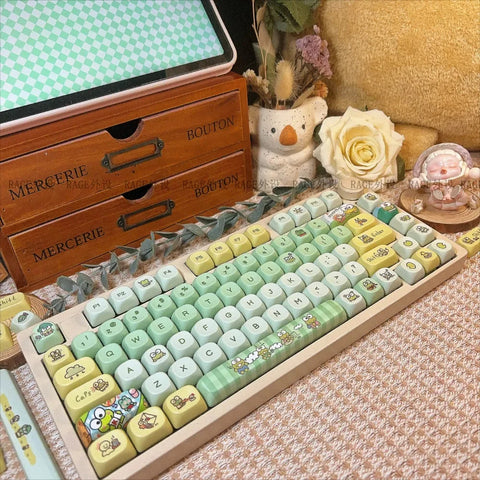 Big-Eyed Frog 137-Key MOA Profile Keycap Set