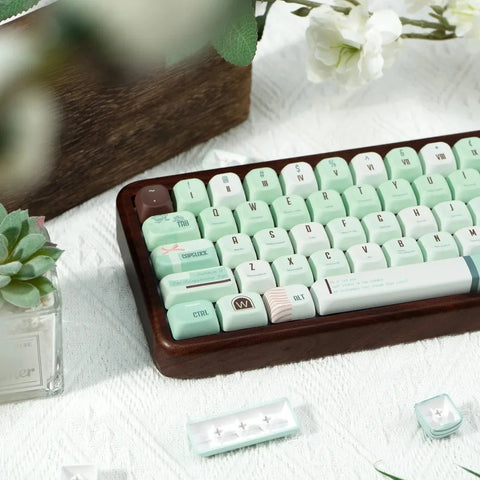 Mint Theme Keycap Set, SOA Profile