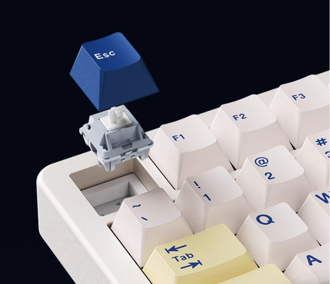 MONKA A75 MAX Aluminum Tri-Mode QMK/VIA Mechanical Keyboard