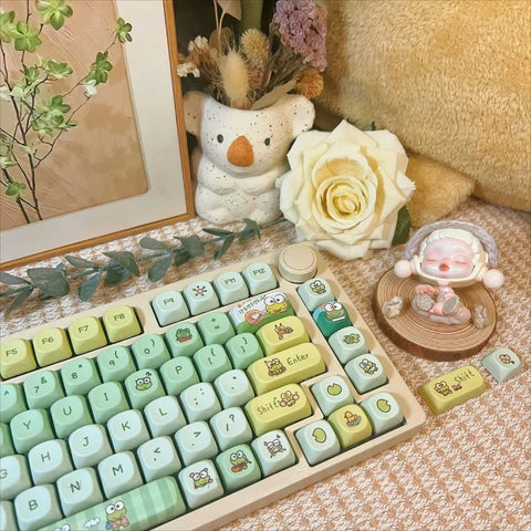 Big-Eyed Frog 137-Key MOA Profile Keycap Set