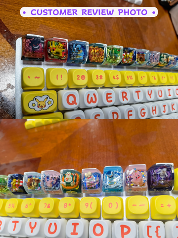 Cute Pokemon Anime Artisan Resin Keycap