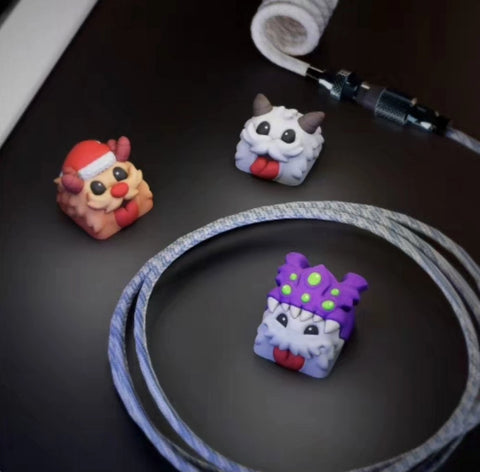 League of Legends Poro Keycaps