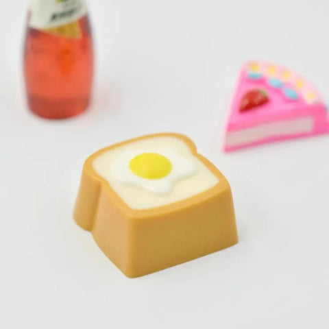Cute Breakfast Bread Theme Keycap