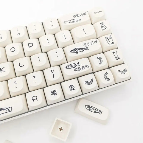 145-Key Touch Fish Keycap Set