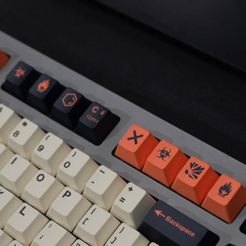 143 Carbon PBT Keycaps