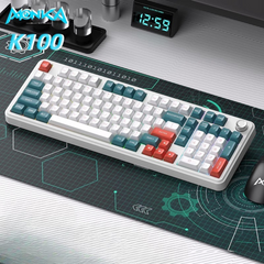 MONKA K100 Gasket Wireless RGB Mechanical Keyboard