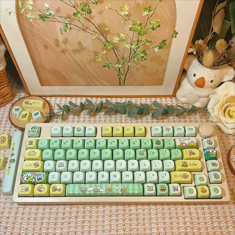 Big-Eyed Frog 137-Key MOA Profile Keycap Set