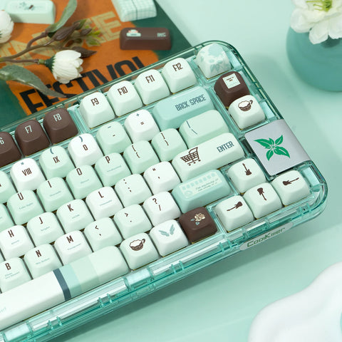 Mint Theme Keycap Set, SOA Profile