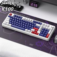 MONKA K100 Gasket Wireless RGB Mechanical Keyboard