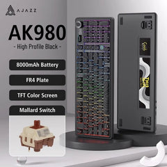 AJAZZ AK980 V2 Full-Size Tri-Mode Mechanical Keyboard