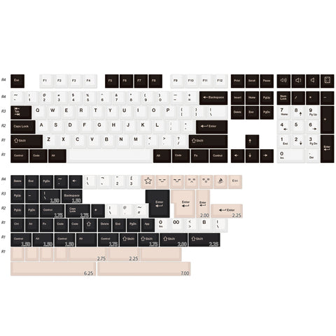 173-Key GMK Olivia Clone Keycap Set
