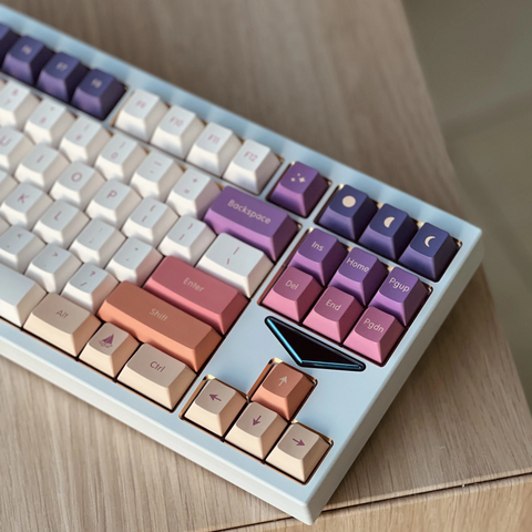 [In Stock] Carmine Cloud PBT Keycap Set