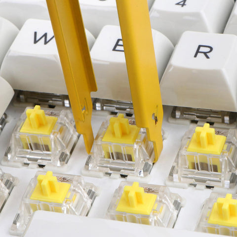 Switch Puller Remover Opener Extractor Tool for Mechanical Keyboard Switches Replace Yellow