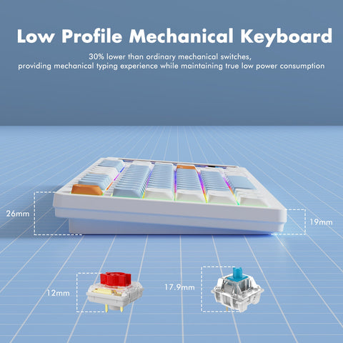AJAZZ AKP815  Keyboard RGB Wired Version