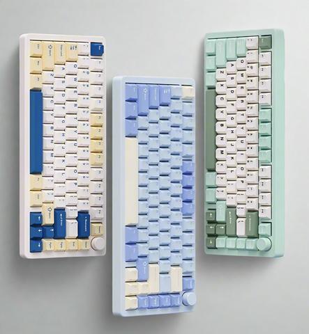 MONKA A75 MAX Aluminum Tri-Mode QMK/VIA Mechanical Keyboard