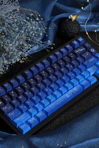 [In Stock] Starry Night Corridor PBT Cherry Keycaps