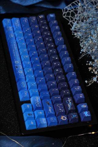 [In Stock] Starry Night Corridor PBT Cherry Keycaps