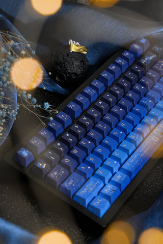 [In Stock] Starry Night Corridor PBT Cherry Keycaps