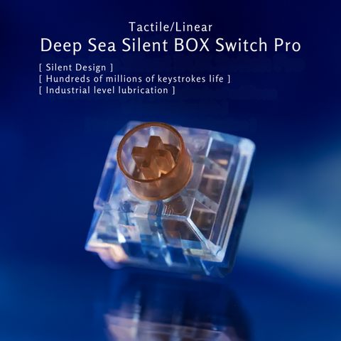 Kailh BOX Deep Sea Pro Silent Linear & Tactile Switch