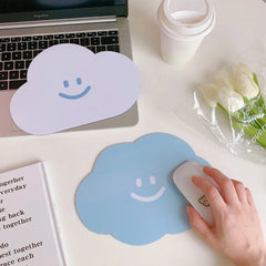 Kawaii Happy Cloud Mouse Pad