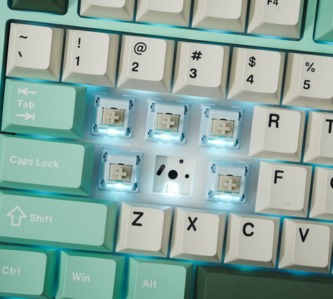 MONKA A75 MAX Aluminum Tri-Mode QMK/VIA Mechanical Keyboard