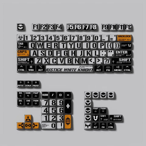 Justice Knight Theme Keycap Set